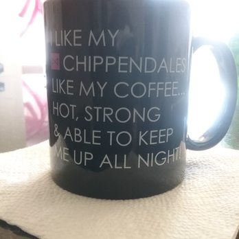 Chippendales - Coffee Mug - Adult Entertainment Near Me - Las Vegas, Nevada