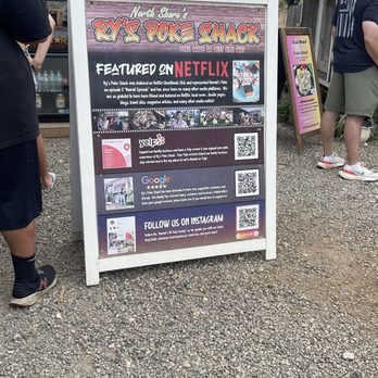 Ry’s Poke Shack - Outside - Seafood Near Me - Kahuku, Hawaii Ry’s Poke Shack - Outside - Seafood Near Me - Kahuku, Hawaii