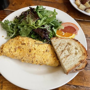 Americana - CHORIZO, POTATO & MANCHEGO OMELET (gluten free) - New American Near Me - Seattle, Washington Americana - CHORIZO, POTATO & MANCHEGO OMELET (gluten free) - New American Near Me - Seattle, Washington