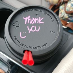 Love the little notes you get.