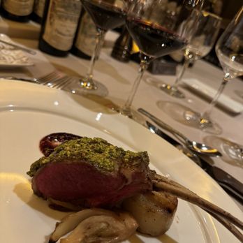 Anthony's Chophouse - Pistachio crusted lamb with potatoes and fennel - Steakhouses Near Me - Sparks, Nevada