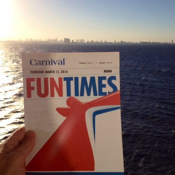 Carnival Victory - Dats right! Hasta la vista Mijami! - Boat Tours Near Me - Downtown Miami, Florida