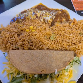 Don Toro - Nice crunchy beef tacos, fluffy rice, cheese enchilada - Latin American Near Me - Greenville, Texas