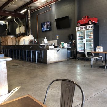 Five Window Beer - To go fridge and pizza area - Breweries Near Me - Lodi, California Five Window Beer - To go fridge and pizza area - Breweries Near Me - Lodi, California