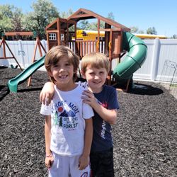 Little Steps Home Daycare - Kids having fun in the playground