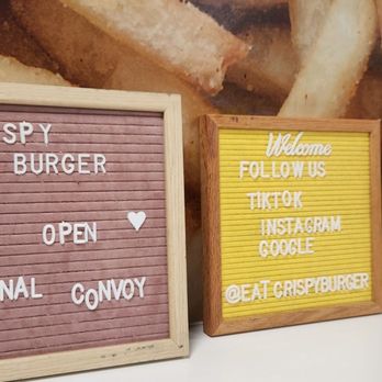 Eat Crispy Burger Encinitas - Burgers Near Me - Encinitas, California