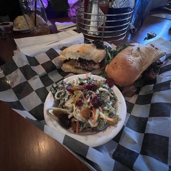 Biscuits and Bourbon - Coleslaw & Brisket Sandwich - New American Near Me - Henderson, Nevada