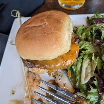 Sedona Taphouse - Sliders with greens - New American Near Me - Troy, Michigan