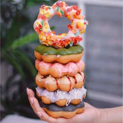 Devil & Angel Desserts - Mochi donuts