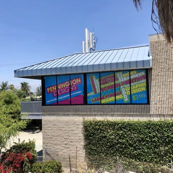 Pennington Designs - perforated window vinyl - Graphic Design Near Me - Redlands, California Pennington Designs - perforated window vinyl - Graphic Design Near Me - Redlands, California