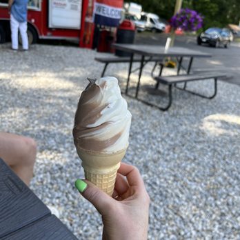 Tastee Kone - Small ice-cream after it was 1/4th destroyed by my mouth hole. - Ice Cream & Frozen Yogurt Near Me - Amherst, New Hampshire Tastee Kone - Small ice-cream after it was 1/4th destroyed by my mouth hole. - Ice Cream & Frozen Yogurt Near Me - Amherst, New Hampshire
