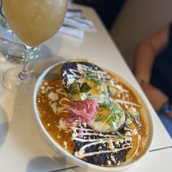 Meximodo - Tamarindo drink and huevos rancheros...pretty good just wish it were hot. - Mexican Near Me - Metuchen, New Jersey Meximodo - Tamarindo drink and huevos rancheros...pretty good just wish it were hot. - Mexican Near Me - Metuchen, New Jersey