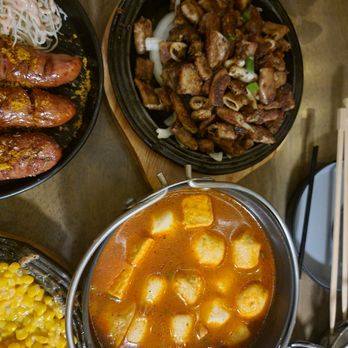 Barkord - Intestine oden soup - Korean Near Me - Houston, Texas
