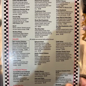 Bode's Corned Beef House - Menu page 2 (10-10-2025) - American Near Me - Plymouth, Michigan