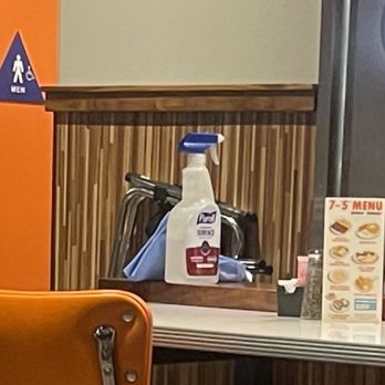 Norms - Rags spray bottles dirty floor dirty plates open food on counter - Diners Near Me - Ontario, California Norms - Rags spray bottles dirty floor dirty plates open food on counter - Diners Near Me - Ontario, California
