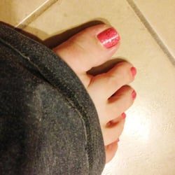 Clear Springs Day Spa - My sisters toes