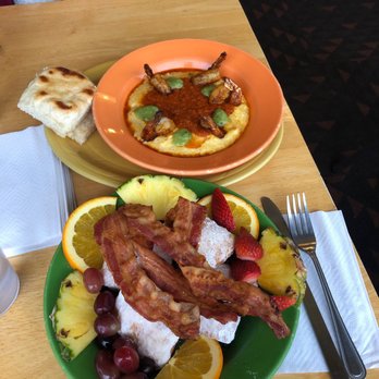 Doodles - Dirty shrimp and grits and pigs and puffs - Breakfast & Brunch Near Me - Lexington, Kentucky