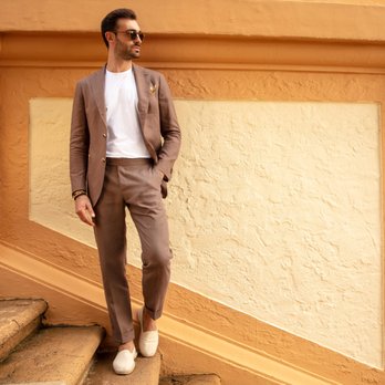 Knot Standard - New products live. Featured here is our new Soft Suit, perfect for summer weddings, rooftop cocktail hour and weekend getaways. - Bespoke Clothing Near Me - Austin, Texas
