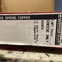 Papa Johns Pizza - My order
