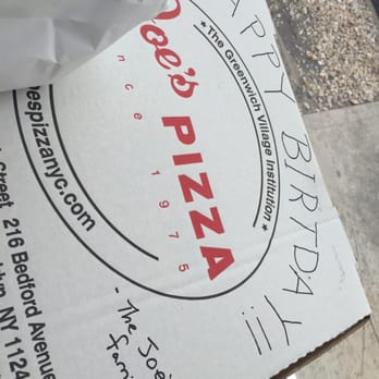Joe's Pizza - Thank you Joey for the phenomenal pies and service. You really made sure everything went as planned. - Pizza Near Me - Brooklyn, New York Joe's Pizza - Thank you Joey for the phenomenal pies and service. You really made sure everything went as planned. - Pizza Near Me - Brooklyn, New York
