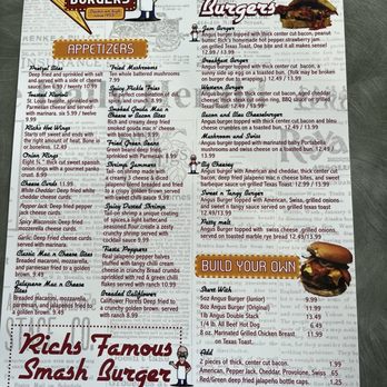 Rich's Famous Burgers - 12/2025 - Burgers Near Me - Saint James, Missouri