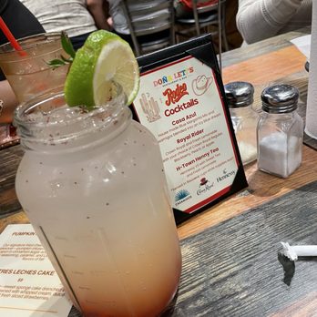 Dona Leti’s - Strawberry Lemonade Drink - Mexican Near Me - Houston, Texas