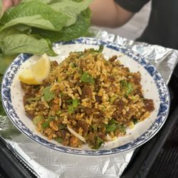 Nam Khao Pork