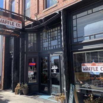 Water Street Waffle Co a Local Eatery - Front of the store. - Waffles Near Me - Temple, Texas Water Street Waffle Co a Local Eatery - Front of the store. - Waffles Near Me - Temple, Texas
