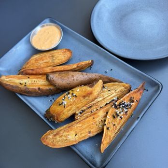 Postino Village District - Sweet Potato Wedges - Wine Bars Near Me - Raleigh, North Carolina Postino Village District - Sweet Potato Wedges - Wine Bars Near Me - Raleigh, North Carolina