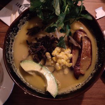 Samurai Mama - Vegan Ramen. Not much toppings but broth was thick and delicious. - Japanese Near Me - Brooklyn, New York Samurai Mama - Vegan Ramen. Not much toppings but broth was thick and delicious. - Japanese Near Me - Brooklyn, New York