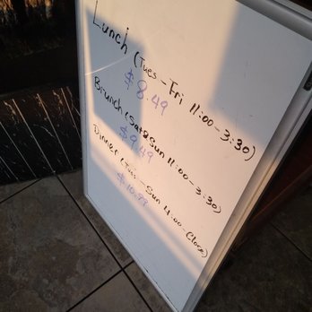 Mandarin House - Buffet prices as of 8/6/2021. - Chinese Near Me - Henderson, Kentucky