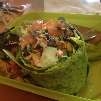 Salata - Cucumber wrap with buffalo chicken! - Salad Near Me - San Antonio, Texas
