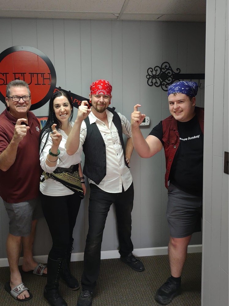 Social spots from Sleuth Escape Rooms