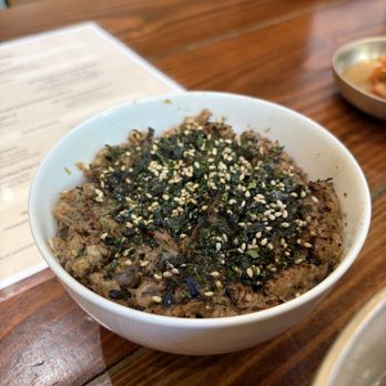 Okdongsik - Mini pork dupbop (pork over rice) - Korean Near Me - Honolulu, Hawaii Okdongsik - Mini pork dupbop (pork over rice) - Korean Near Me - Honolulu, Hawaii