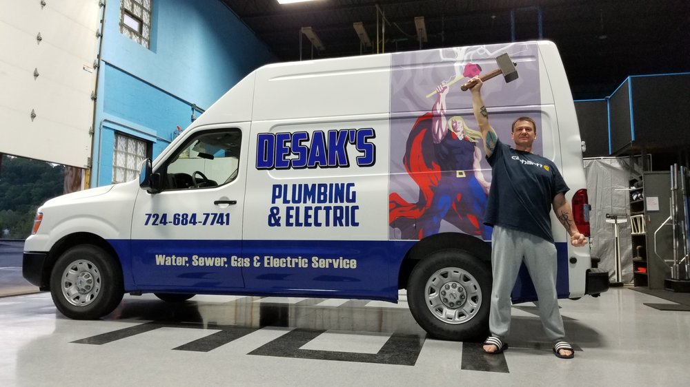 Slide of Desak's Plumbing & Electric