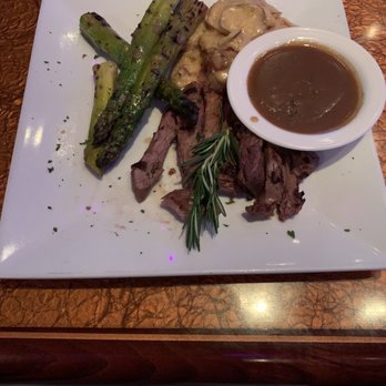 Watermark Grille - London Broil. I substituted the mushroom wine sauce for a brown sauce and it was excellent. Cooked to order. - Steakhouses Near Me - Naples, Florida Watermark Grille - London Broil. I substituted the mushroom wine sauce for a brown sauce and it was excellent. Cooked to order. - Steakhouses Near Me - Naples, Florida
