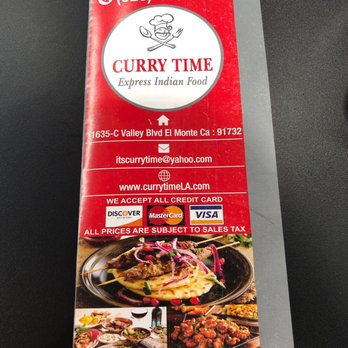 Curry Time - Menu! - Indian Near Me - El Monte, California Curry Time - Menu! - Indian Near Me - El Monte, California