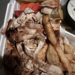 Halal Chicken Shawarma Platter Halal Chicken Shawarma Platter