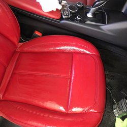 Richard's Carpet Cleaning - Leather seat cleaning