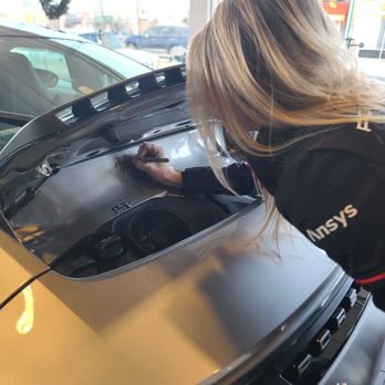 Porsche Walnut Creek - Kasia signing my 911 - Car Dealers Near Me - Walnut Creek, California