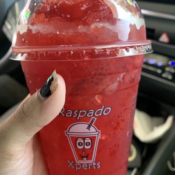 Raspado Xperts - Strawberry raspa - Shaved Ice Near Me - Houston, Texas Raspado Xperts - Strawberry raspa - Shaved Ice Near Me - Houston, Texas