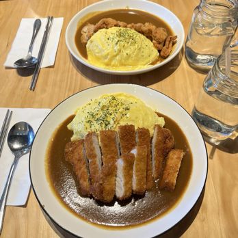KARÉ - pork katsu (C2) & chicken katsu (C1) both with omelette - Japanese Curry Near Me - Las Vegas, Nevada KARÉ - pork katsu (C2) & chicken katsu (C1) both with omelette - Japanese Curry Near Me - Las Vegas, Nevada