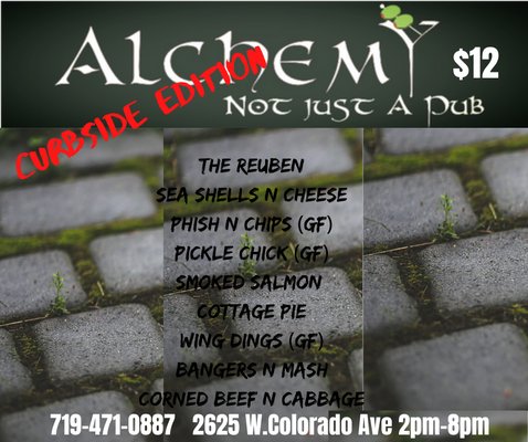 Menu photo 4 Alchemy Colorado Springs, CO