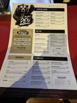 Menu photo 3 The Bears' Den Hershey, PA