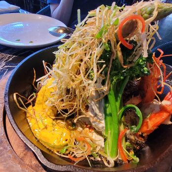 CVI.CHE 105 - Daily fish with tiger shrimps, beef and octopus skewers - Seafood Near Me - Miami Beach, Florida CVI.CHE 105 - Daily fish with tiger shrimps, beef and octopus skewers - Seafood Near Me - Miami Beach, Florida