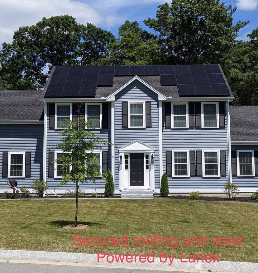 Slide of Secured Roofing & Solar