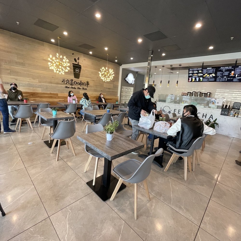 Feng Cha - Milpitas - Indoor Seating. - Desserts Near Me - Milpitas, California Feng Cha - Milpitas - Indoor Seating. - Desserts Near Me - Milpitas, California