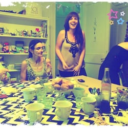 Taller de Deco en Amelie - Una delicia del bar nunca pero nunca falta en el taller de deco