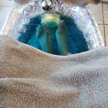 Lotus Day Spa - My feet getting treated - Nail Salons Near Me - Norfolk, Virginia Lotus Day Spa - My feet getting treated - Nail Salons Near Me - Norfolk, Virginia