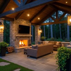 Bonfire Dynamic Innovations - Wood burning fireplace